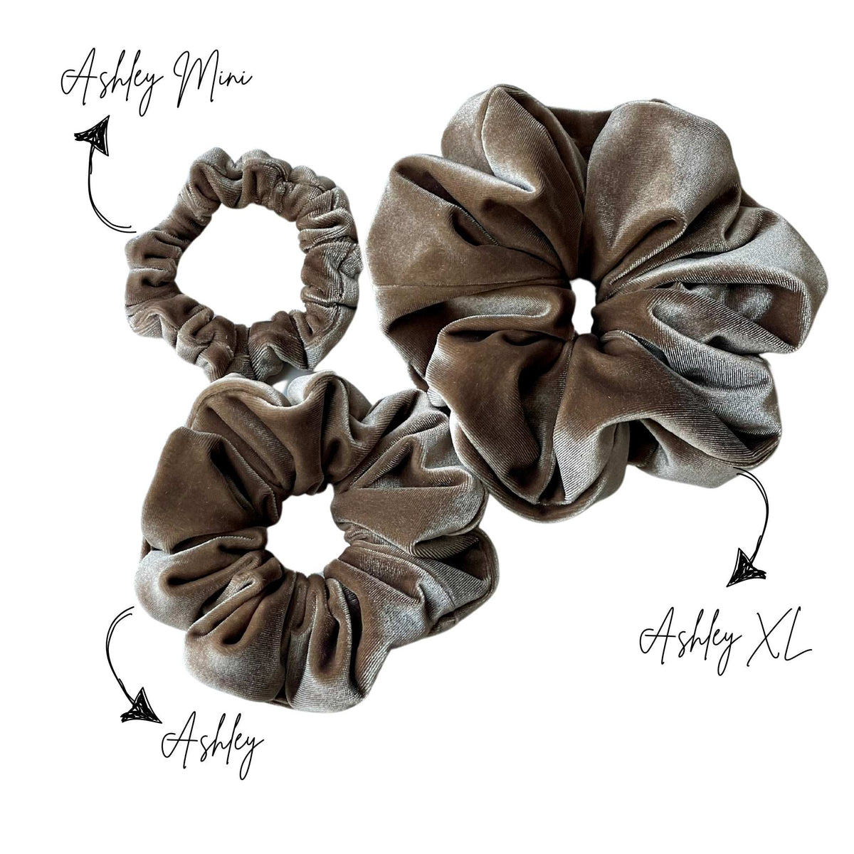 Ashley Scrunchie Set - 3 Pack