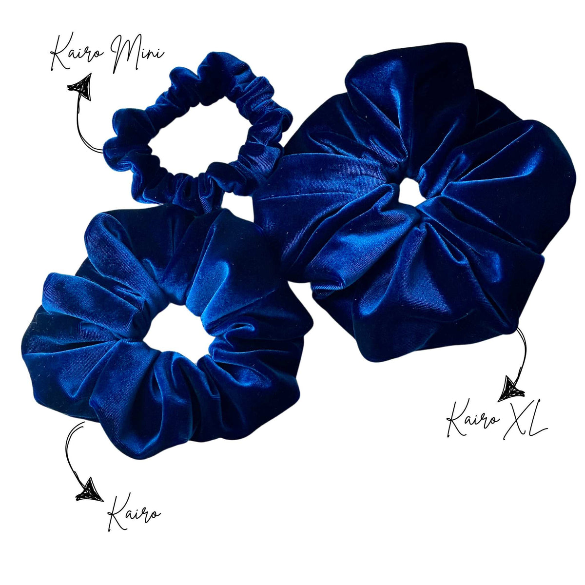 Kairo Scrunchie Set - 3 Pack